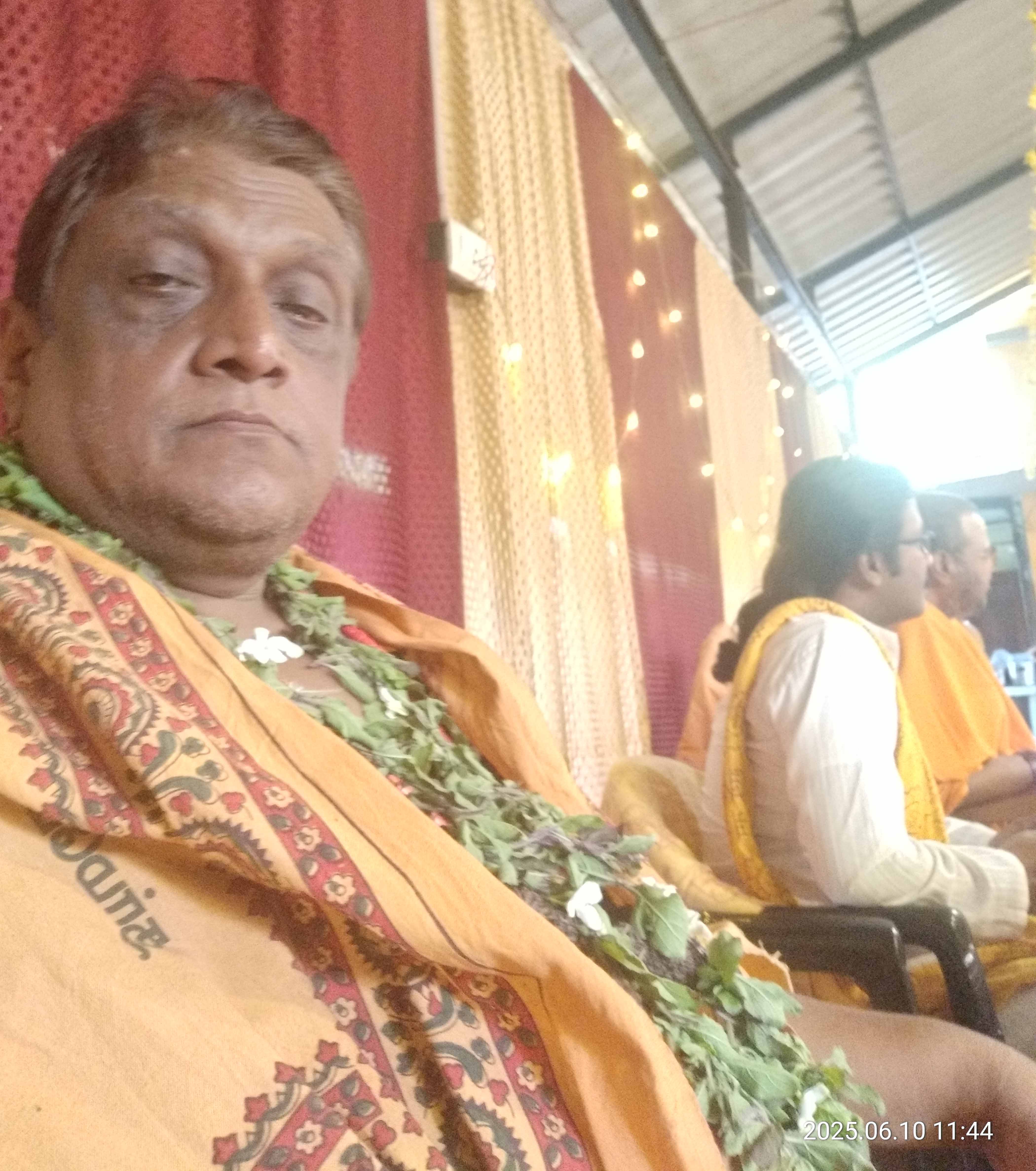 Mathew Gurukal with Metome swamy